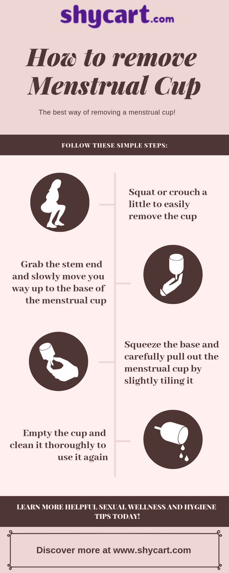 How to remove menstrual cup in simple steps