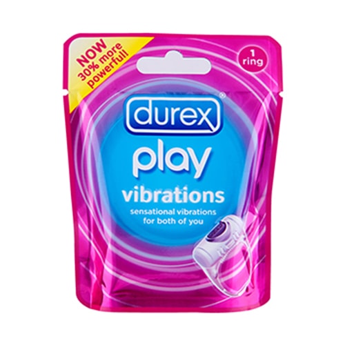 Durex play vibrating sex ring - silicone based penis ring - 30 Minutes sensual pleasure for couples