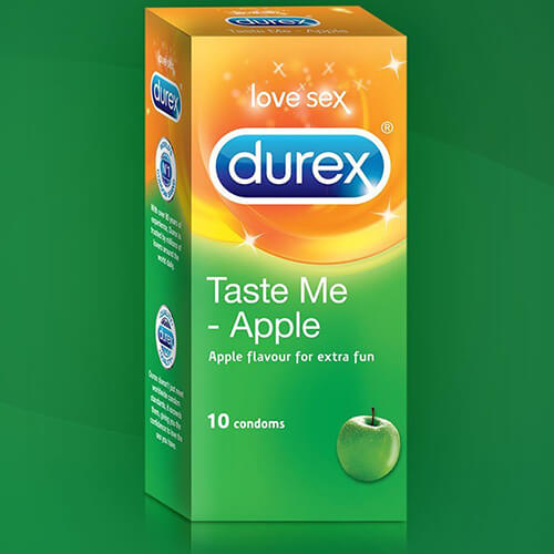 Durex apple flavoured condoms online