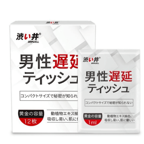 Drywell Delay Wipes for Men