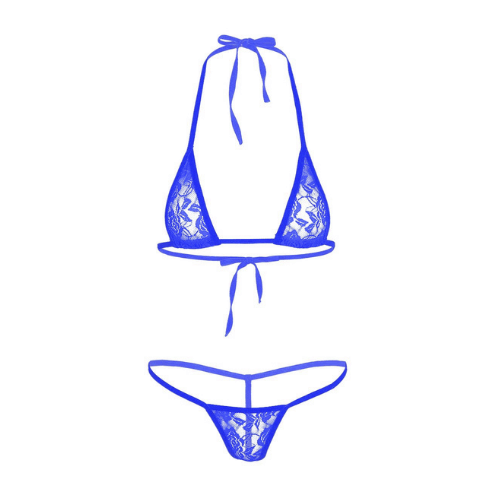 Erotic Navy blue set tie knot type