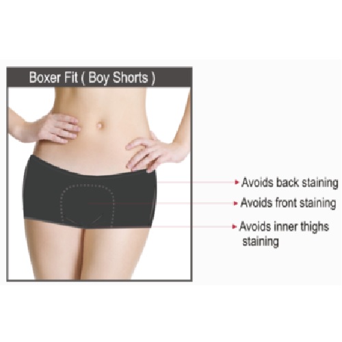 Adira period panty - boxer type