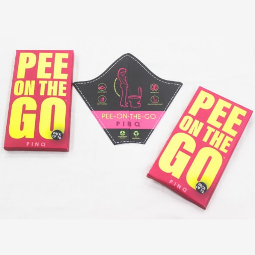PINQ Disposable Female Urination Device - Pee On The Go - 20 Pcs