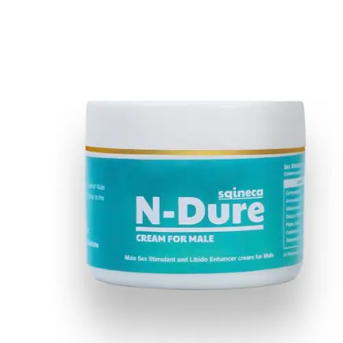Sqineca N-Dure Ayurvedic Stimulant Men Cream helps for Stamina Boost 50g