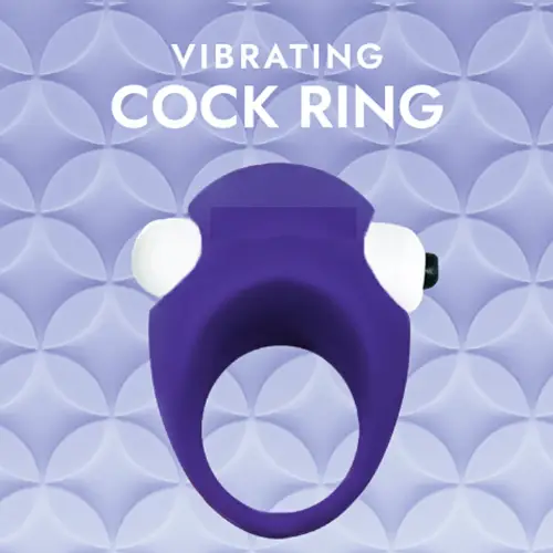 Reusable Blue Vibrating Ring