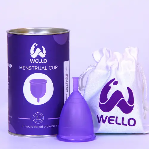 Shecup - Menstrual cup - Large size - 28 ml capacity - Bigger knob stem