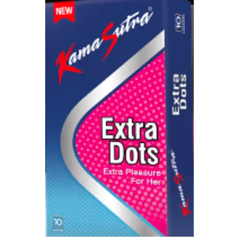 Kamasutra Extra Dots 3s condoms