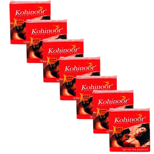 Kohinoor xtra time pleasure condoms 3
