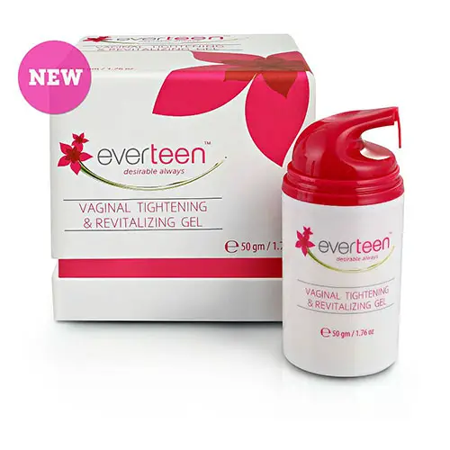 Everteen Vaginal Tightening & Revitalizing Gel (50g) - 100% Natural