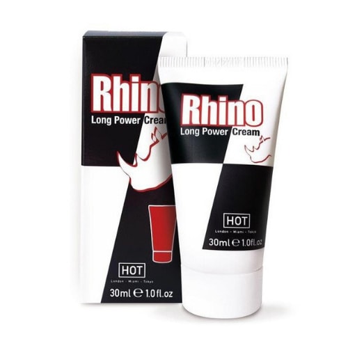 Hot: Rhino Long Power cream - 30 ml - Condom Compatible - 15 to 20 minutes intercourse