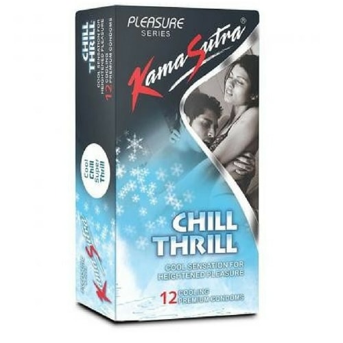 Kamasutra chill thrill condom 12s x 2