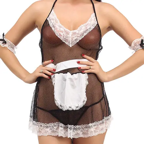 Buy Sexy French Maid Dress Online In India At Shycart