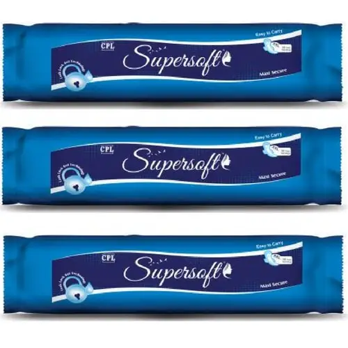 SUPERSOFT MAXI XXL pad - Jumbo pack of 3