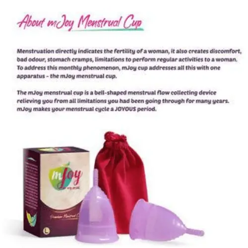 Shecup - Menstrual cup - Large size - 28 ml capacity - Bigger knob stem