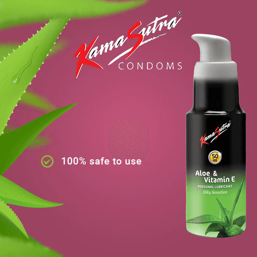 Kamasutra Aloe and Vitamin E Lubes (50ml)