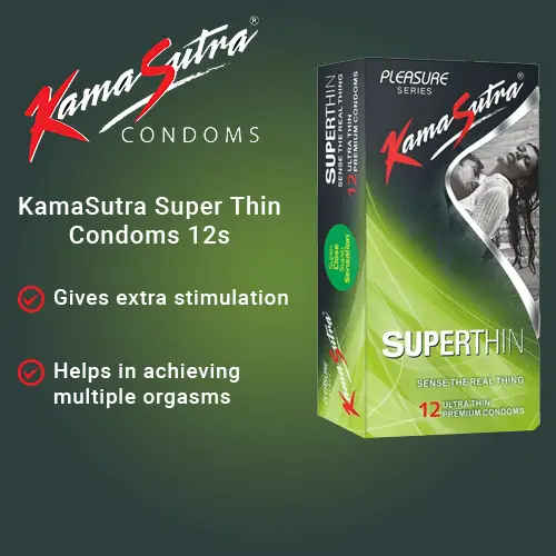 KamaSutra Super Thin Condoms 12s (Pack of 2)