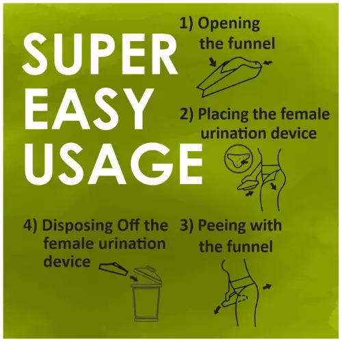 Namyaa Stand and Pee Disposable Female Urination Device