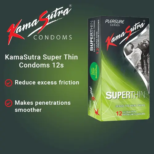 KamaSutra Super Thin Condoms 12s (Pack of 2)